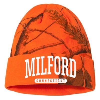 College Style Milford Connecticut Souvenir Gift Kati Licensed 12" Camo Beanie