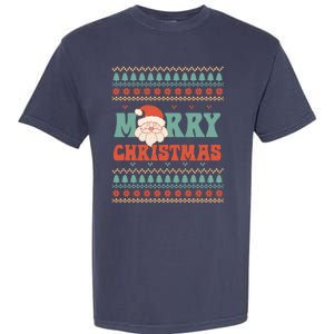 Cute Santa Merry Christmas Garment-Dyed Heavyweight T-Shirt