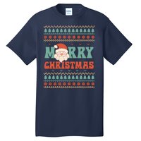 Cute Santa Merry Christmas Tall T-Shirt