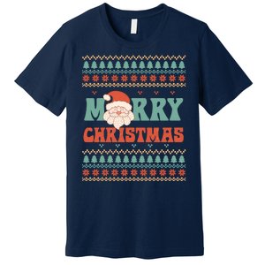 Cute Santa Merry Christmas Premium T-Shirt