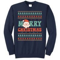 Cute Santa Merry Christmas Tall Sweatshirt