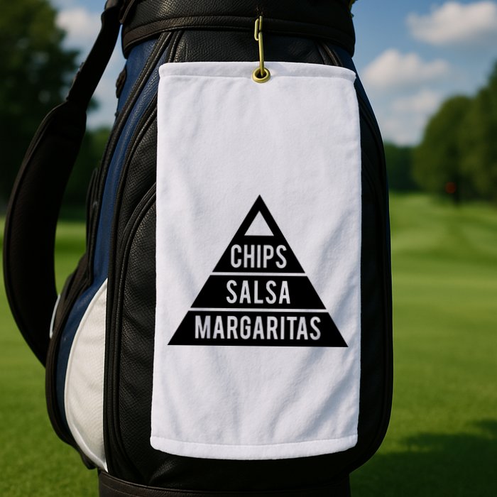 Chips Salsa Margaritas Golf Towel