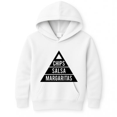 Chips Salsa Margaritas Kids Hoodie