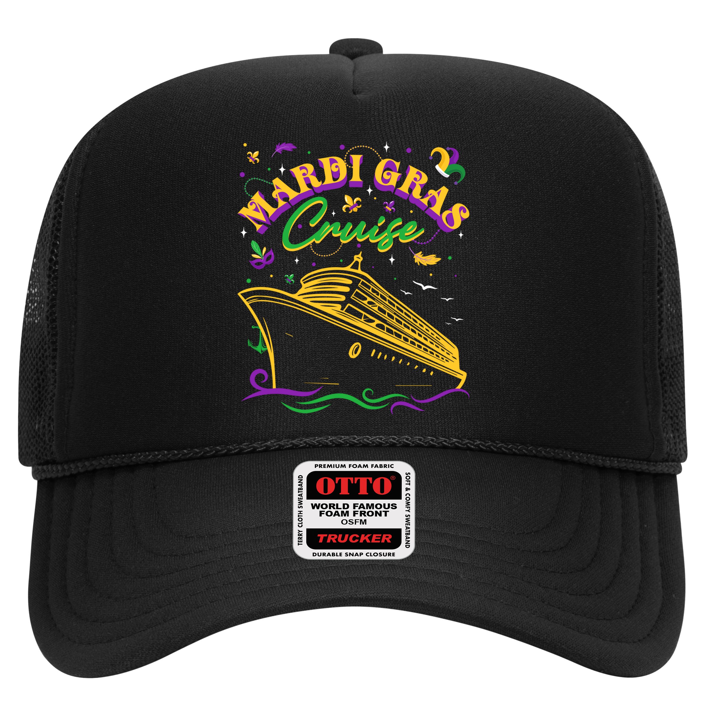 Cruise Ship Mardi Gras Ship Vacation Family Trip Gift Hat
