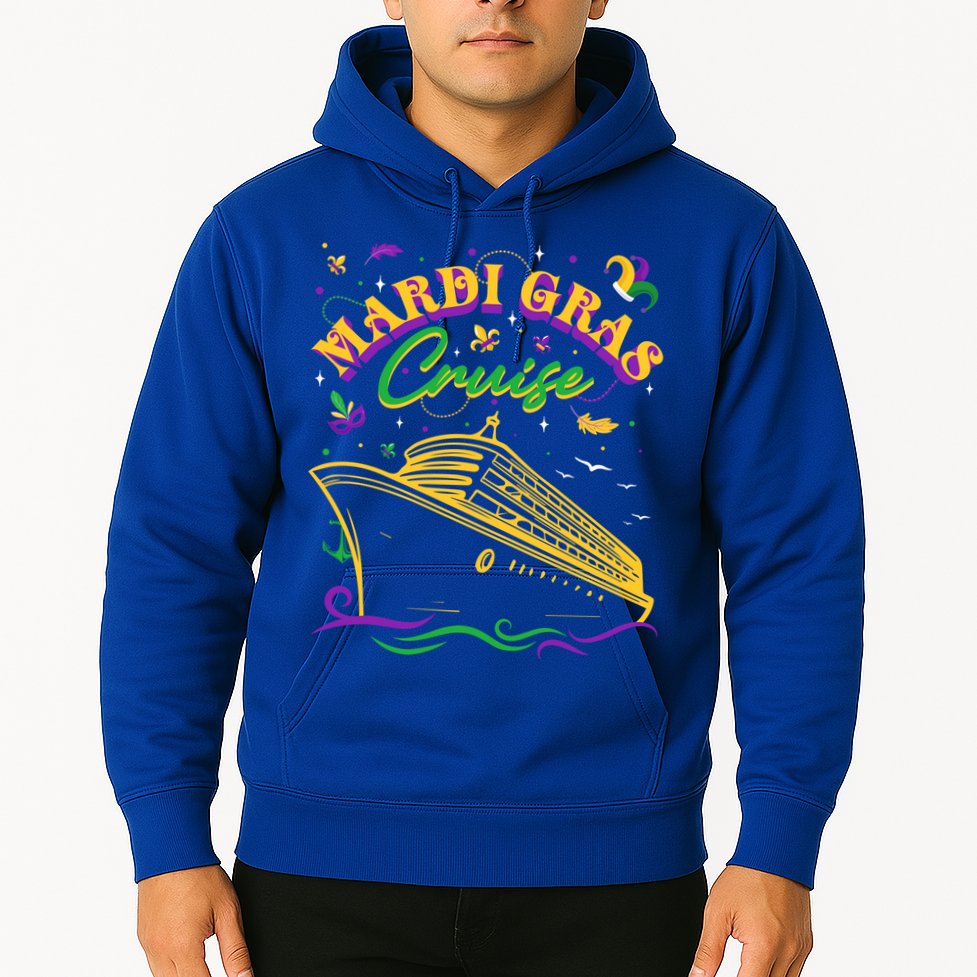 Cruise Ship Mardi Gras Ship Vacation Family Trip Gift Hoodie