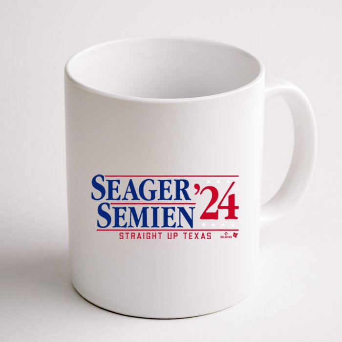 Corey Seager & Marcus Semien 24 Texas Baseball Coffee Mug