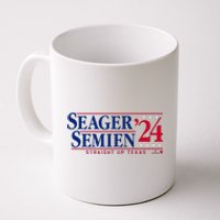 Corey Seager & Marcus Semien 24 Texas Baseball Coffee Mug