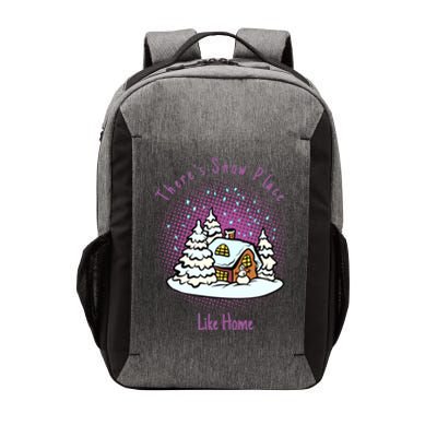 Cute Snow Meme Theres Snow Place Like Home Christmas Gift Vector Backpack