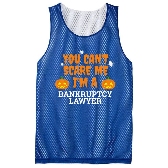 CanT Scare Me Bankruptcy Lawyer Scary Attorney Halloween Meaningful Gift Mesh Reversible Basketball Jersey Tank