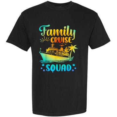 Cruise Squad Matching Family Group Fun Cruise Trips Garment-Dyed Heavyweight T-Shirt