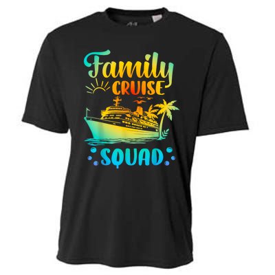 Cruise Squad Matching Family Group Fun Cruise Trips Cooling Performance Crew T-Shirt