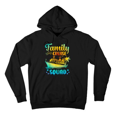 Cruise Squad Matching Family Group Fun Cruise Trips Hoodie