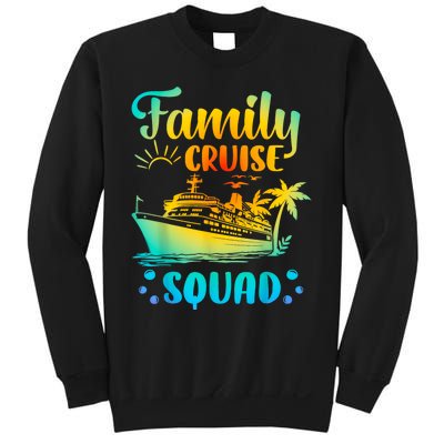 Cruise Squad Matching Family Group Fun Cruise Trips Sweatshirt