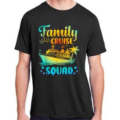 Cruise Squad Matching Family Group Fun Cruise Trips Adult ChromaSoft Performance T-Shirt