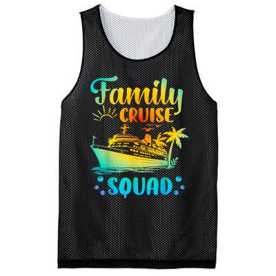 Cruise Squad Matching Family Group Fun Cruise Trips Mesh Reversible Basketball Jersey Tank