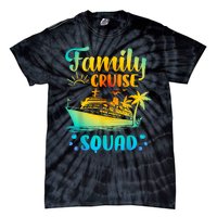 Cruise Squad Matching Family Group Fun Cruise Trips Tie-Dye T-Shirt