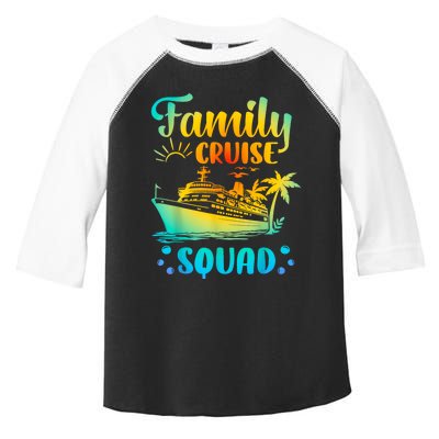 Cruise Squad Matching Family Group Fun Cruise Trips Toddler Fine Jersey T-Shirt