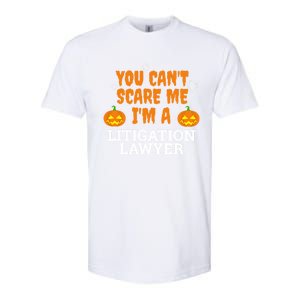 CanT Scare Me Litigation Lawyer Scary Halloween Attorney Gift Softstyle CVC T-Shirt