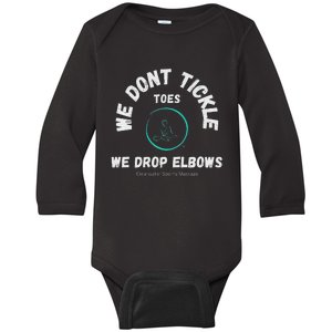 Clearwater Sports Massage Tickle Toes Baby Long Sleeve Bodysuit