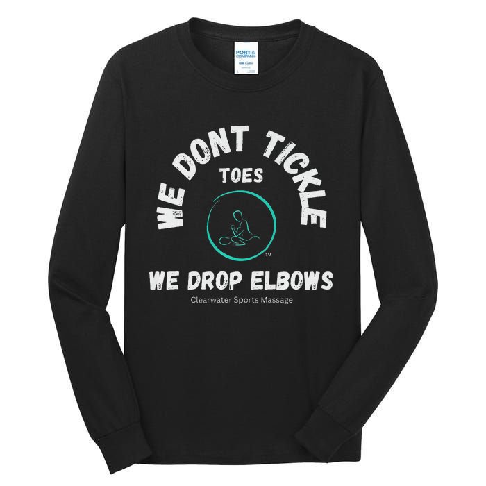 Clearwater Sports Massage Tickle Toes Tall Long Sleeve T-Shirt