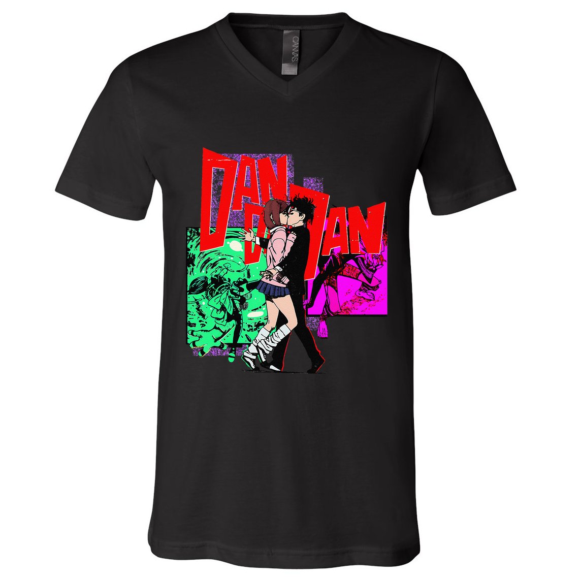 Cool Shonen Manga Anime Danda Dan V-Neck T-Shirt