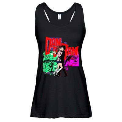 Cool Shonen Manga Anime Danda Dan Ladies Essential Flowy Tank
