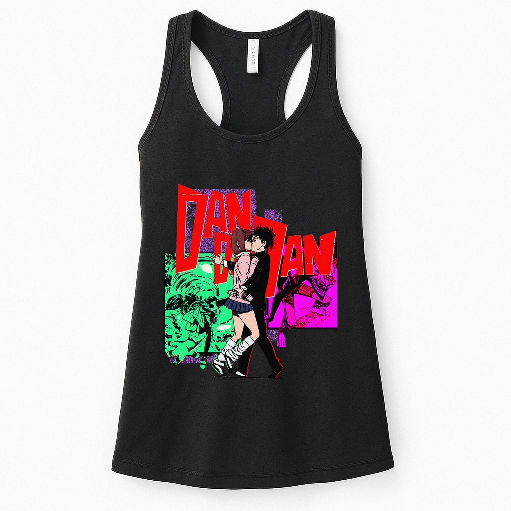 Cool Shonen Manga Anime Danda Dan Womens Tank Top