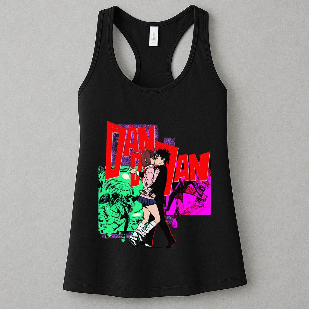 Cool Shonen Manga Anime Danda Dan Womens Tank Top