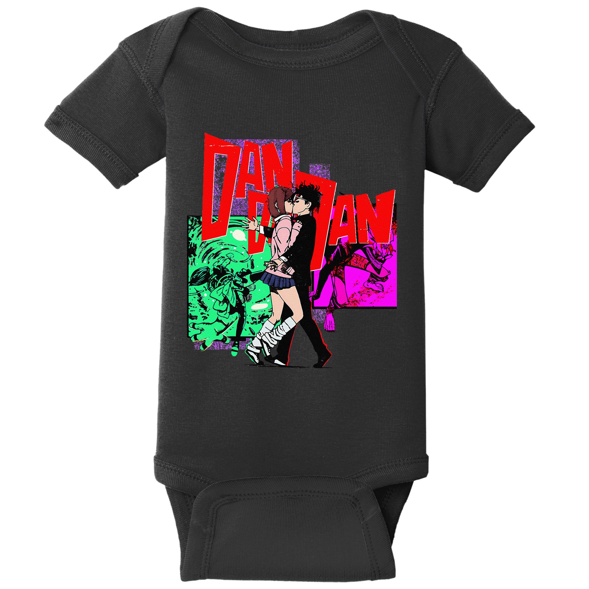 Cool Shonen Manga Anime Danda Dan Baby Bodysuit