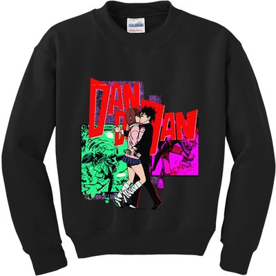 Cool Shonen Manga Anime Danda Dan Kids Sweatshirt