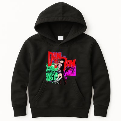 Cool Shonen Manga Anime Danda Dan Kids Hoodie