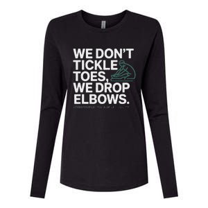 Clearwater Sports Massage Tickle Toes Womens Cotton Relaxed Long Sleeve T-Shirt