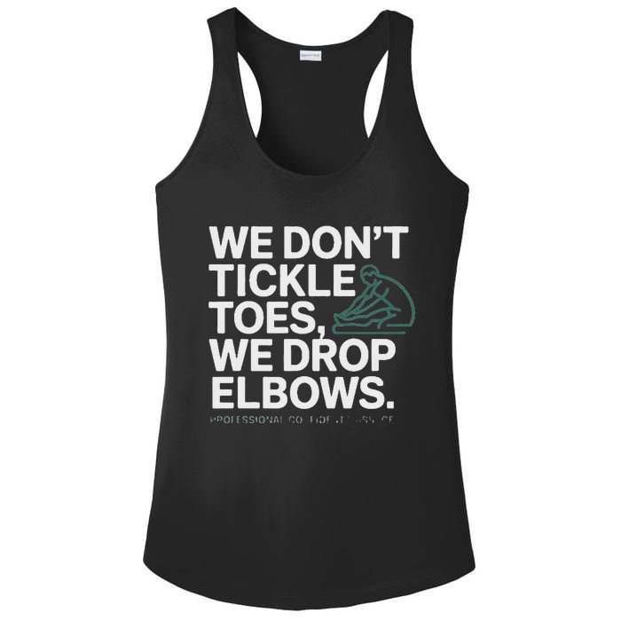 Clearwater Sports Massage Tickle Toes Ladies PosiCharge Competitor Racerback Tank