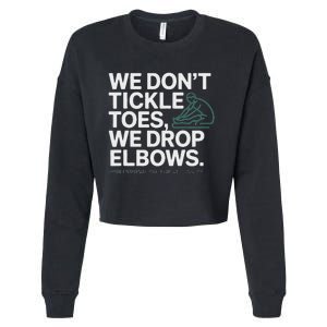 Clearwater Sports Massage Tickle Toes Cropped Pullover Crew