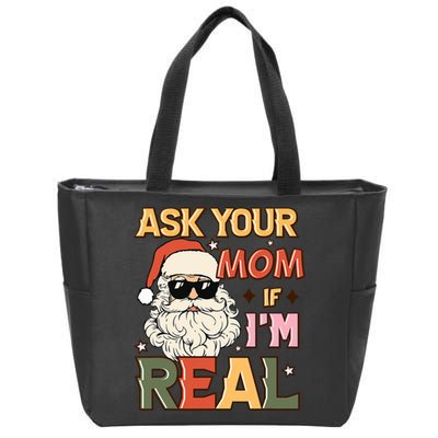 Christmas Season Merry Xmas Seasonal Holiday Outfit Graphic Zip Tote Bag