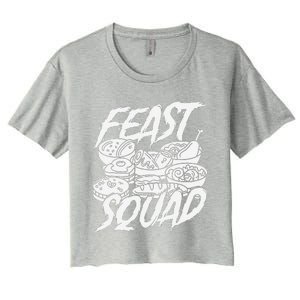 Caterer Squad Meal Prep Food Service Event Catering Caterer Women's Crop Top Tee