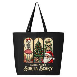 Christmas Sorta Merry Sorta Scary Gothic 25L Jumbo Tote