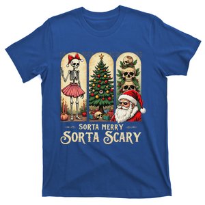 Christmas Sorta Merry Sorta Scary Gothic T-Shirt