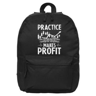 Crypto Stock Market Trader Practice Makes Profit 16 in Basic Backpack