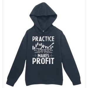 Crypto Stock Market Trader Practice Makes Profit Urban Pullover Hoodie