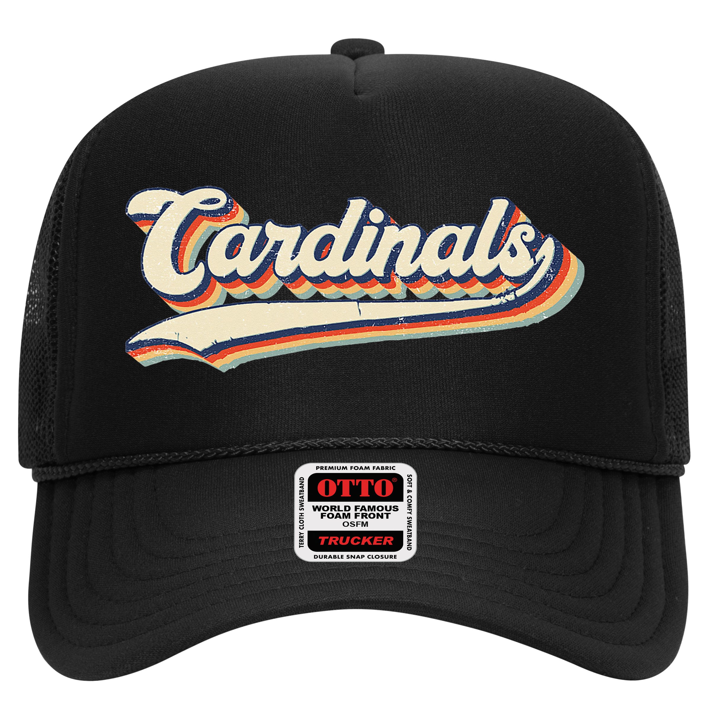 Cardinals Sports Name Vintage Retro Gift Trucker Hat