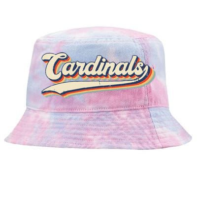 Cardinals Sports Name Vintage Retro Gift Tie-Dyed Bucket Hat