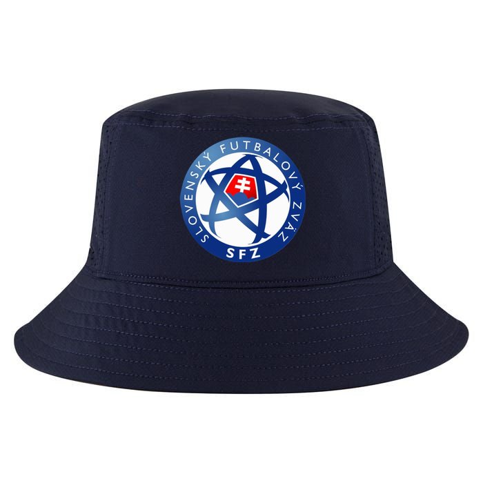 Cool Slovakia National Football Soccer Team Art Logo Cool Comfort Performance Bucket Hat