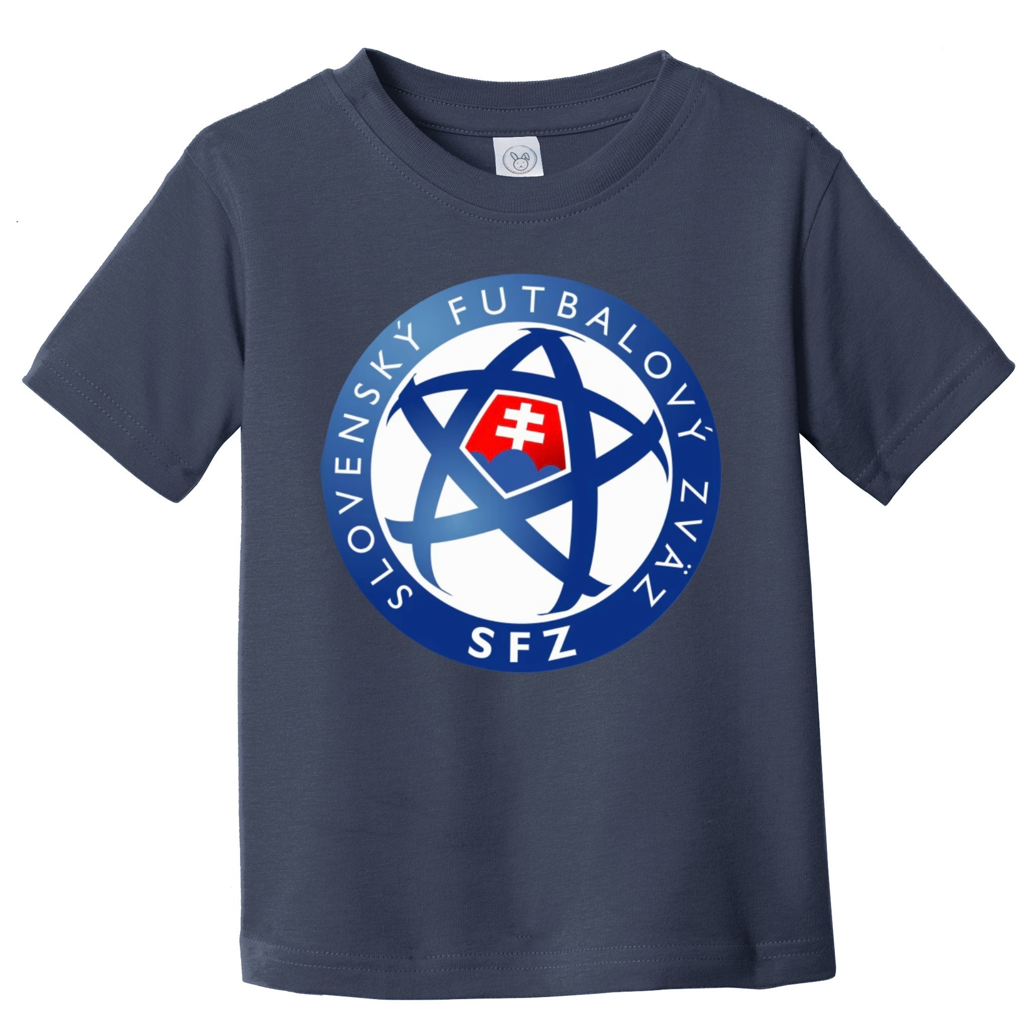 Cool Slovakia National Football Soccer Team Art Logo Toddler T-Shirt