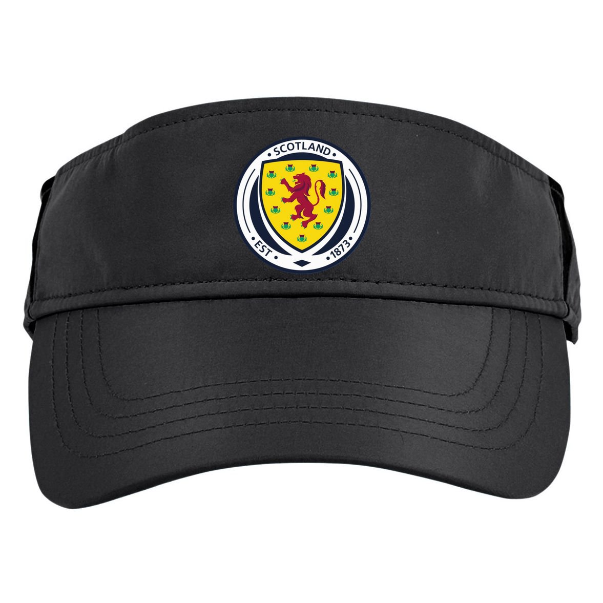 Cool Scotland National Soccer Team Adult Drive Performance Visor
