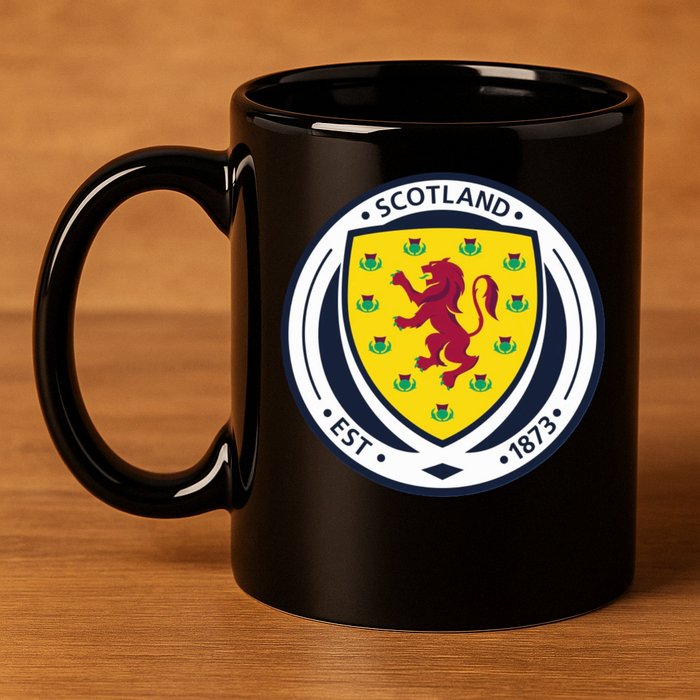 Cool Scotland National Soccer Team 11oz C Handle Ceramic Mug