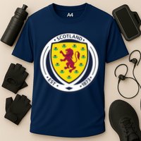 Cool Scotland National Soccer Team Cooling Performance Crew T-Shirt