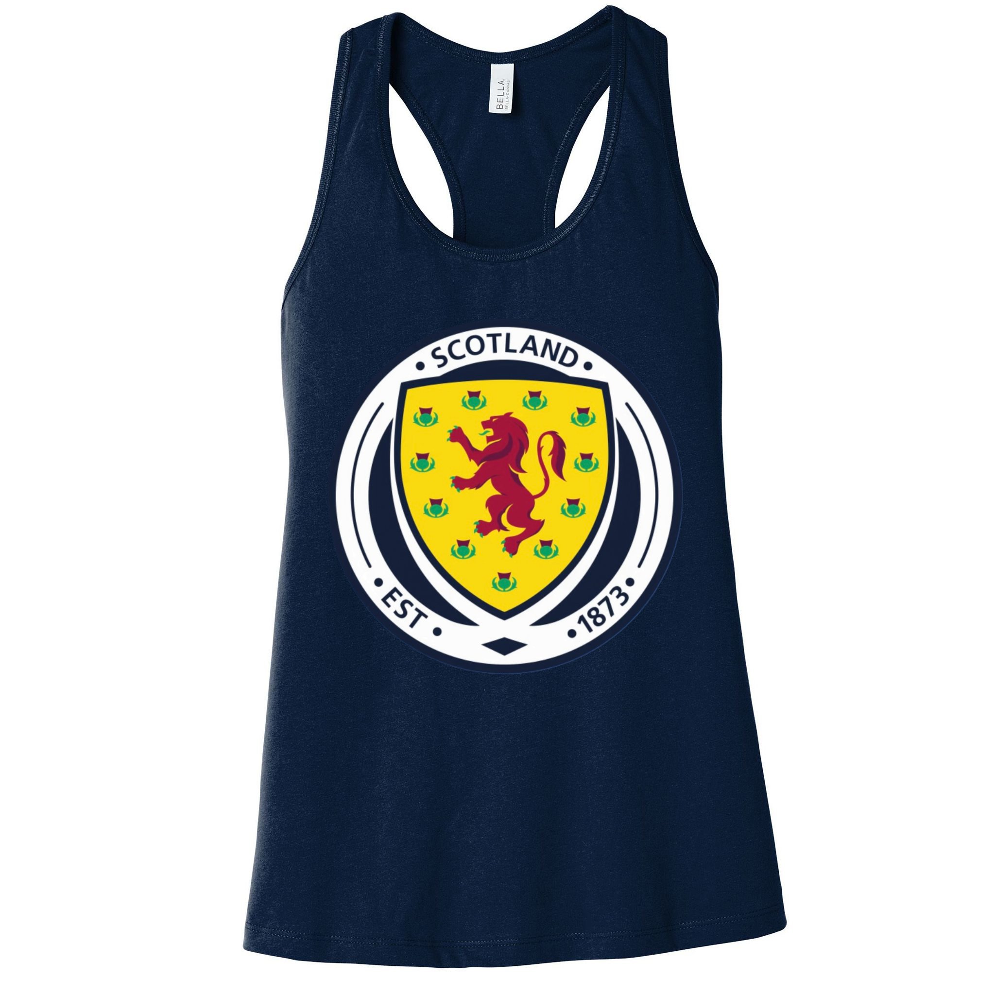 Cool Scotland National Soccer Team Womens Tank Top