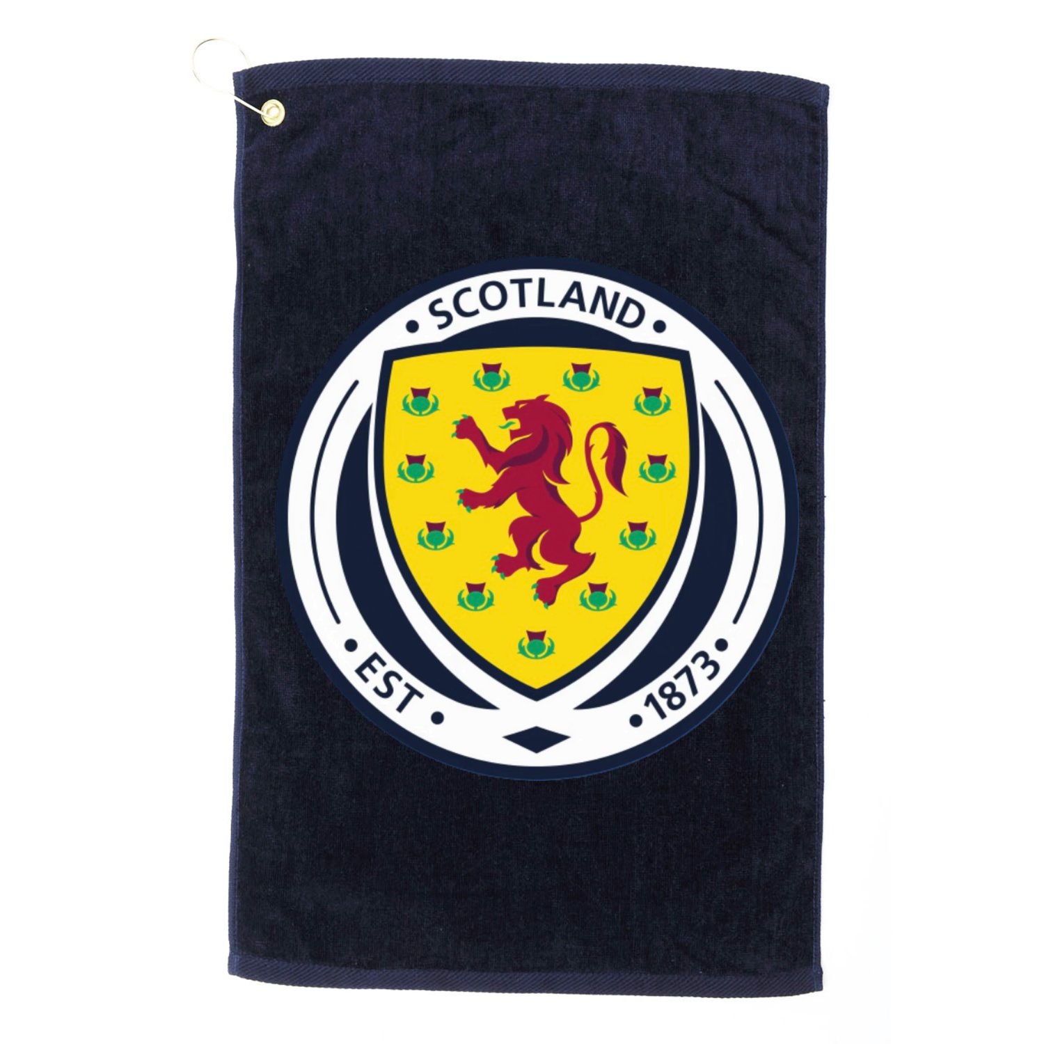 Cool Scotland National Soccer Team Golf Towel