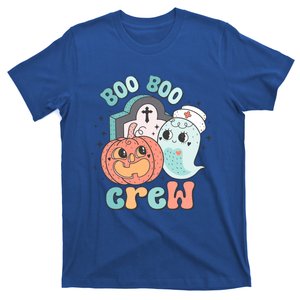 Cute Spooky Nurse Icu Boo Crew Retro Groovy Halloween Meaningful Gift T-Shirt